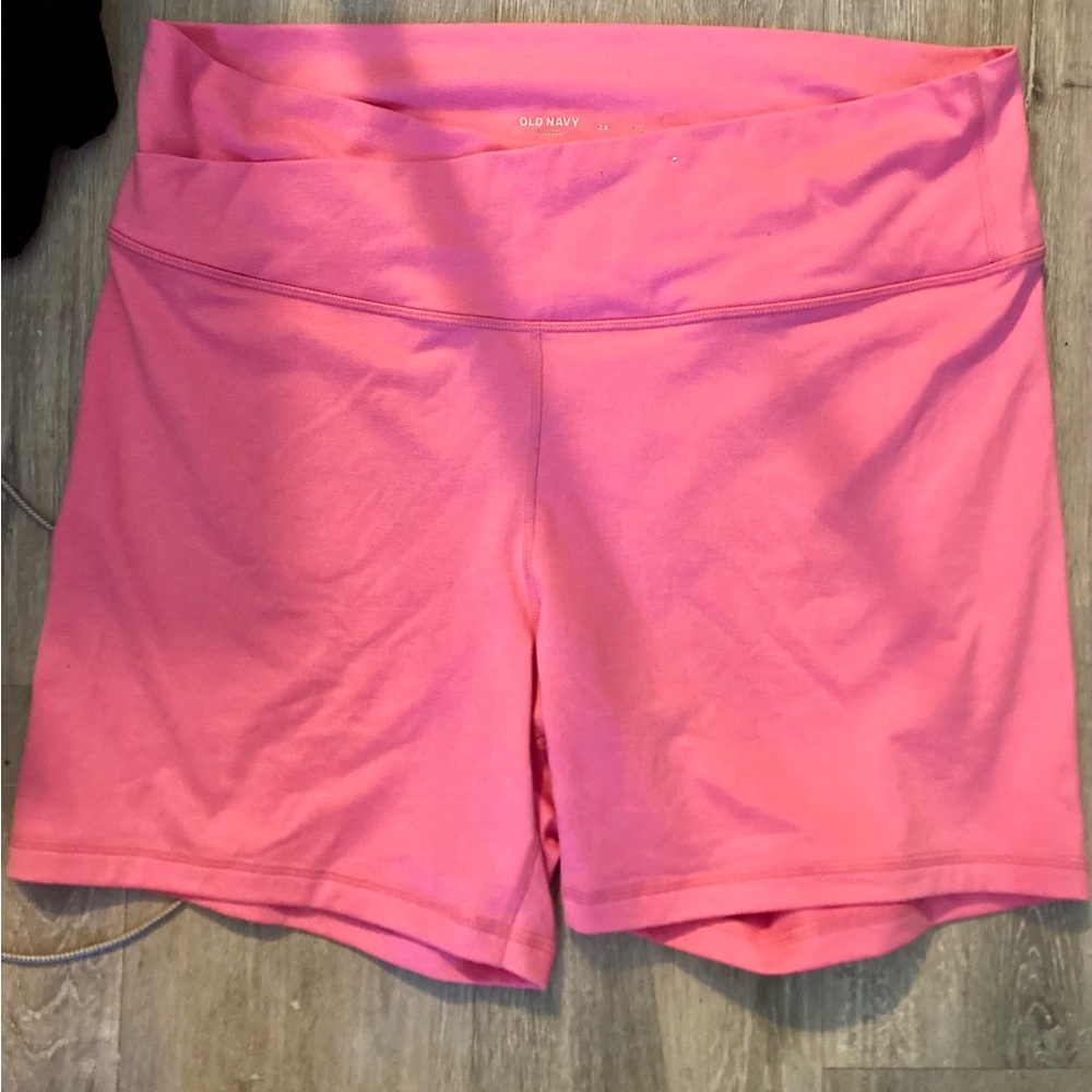 Old Navy Vibrant Pink Athletic Shorts